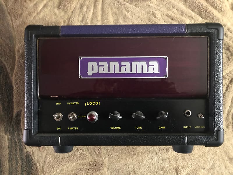 Panama Guitars LOCO 15W All Tube Guitar Amplifier Head (Purpleheart) (Single Channel Dual-Voice) 201 image 1