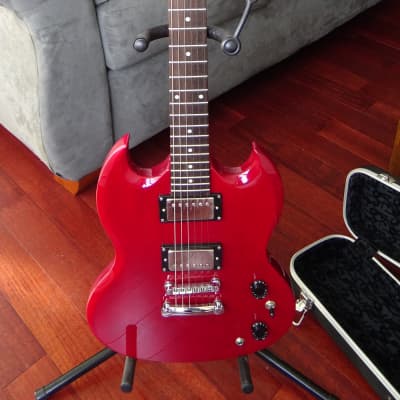 S101 SG Electric Guitar w/ Seymour Duncan '59 model SH-1 Pickups & Hardshell Case image 2