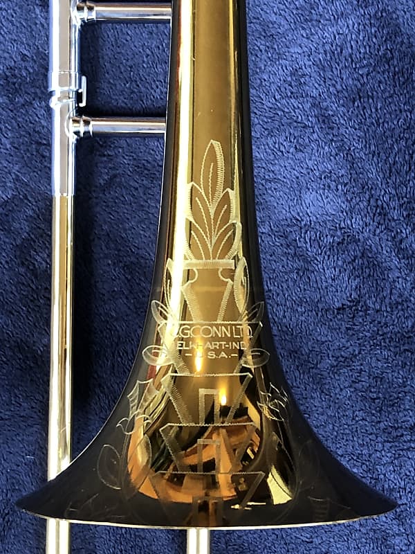 Conn Connqueror 44H “Vocabell” tenor trombone 1940 - Brass | Reverb