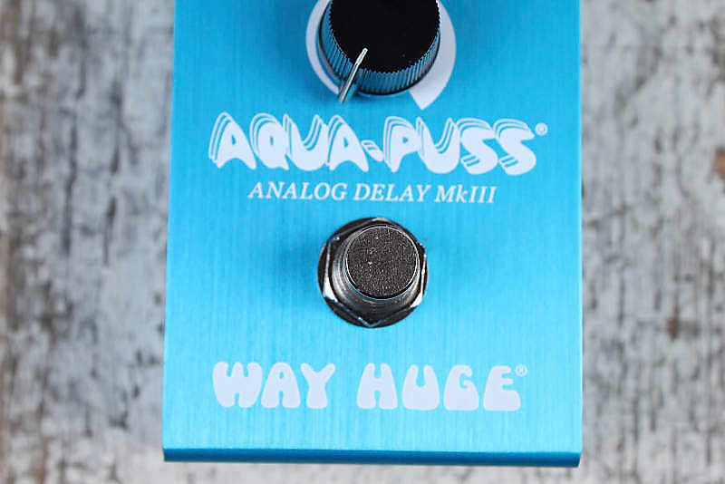 Way Huge Smalls Aqua Puss Analog Delay Pedal Electric Guitar Delay Effects  Pedal