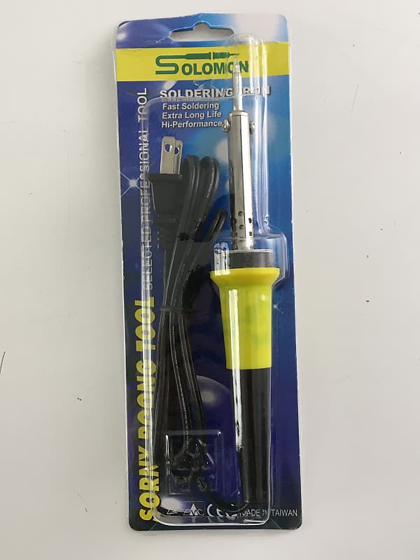 Solomon 40 Watt Soldering Iron for 110 Volts SH813 Guitar Amp Reverb