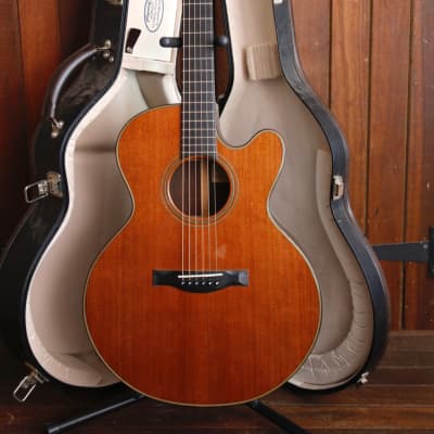 Santa Cruz Custom Fingerstyle Sinker Redwood/Indian Rosewood Acoustic Guitar Pre-Owned image 2