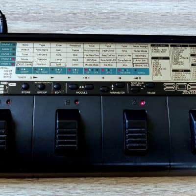 Zoom 3030 Guitar Stereo Multi FX Processor Player / vintage 80s / 90s multi FX unit imagen 1