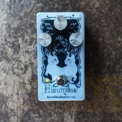 Earthquaker Devices Hizumitas fuzz sustainer - TSP Exclusive Raw & Deep Slate Blue image 1