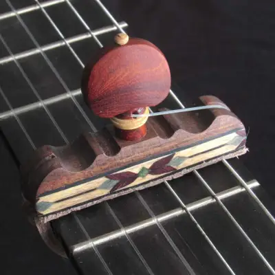 Cejilla de madera artesanal cejilla cejilla de madera flamenca guitarra  acústica y clásica de ébano Cejilla de madera artesanal