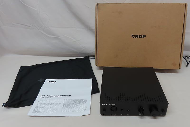 Drop + THX AAA 789 Linear Headphone Amplifier - Amp w/ Box, Manual