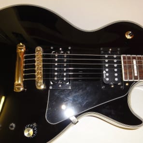 Burny RLC-80s Les Paul Custom Fernandes Sustainer Black