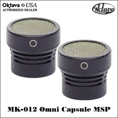 Oktava MK-012-20 MSP8 Multi Capsule Microphone Kit 2024 Black - Brand New - Wood Storage Case image 3
