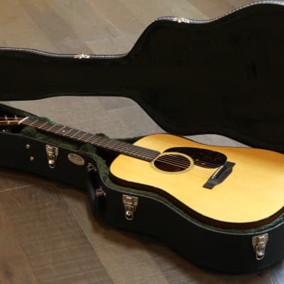 MINTY! 2022 Martin D-18 Natural Acoustic Dreadnaught Guitar + OHSC image 21