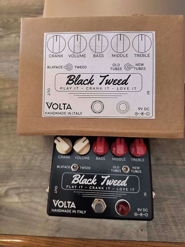 Volta Black and Tweed 2023 - Black | Reverb