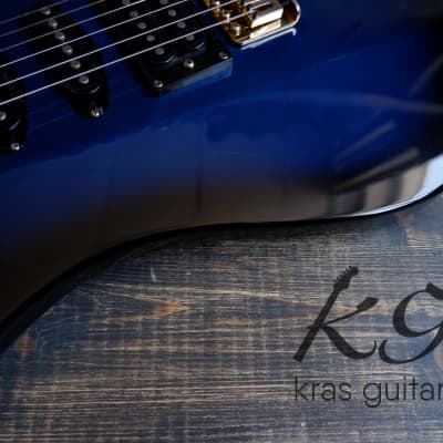 ARIA PROⅡ MAGNA ブルー Electric Guitar Aria Pro Ⅱ Magna Series Blue Burst 80% of