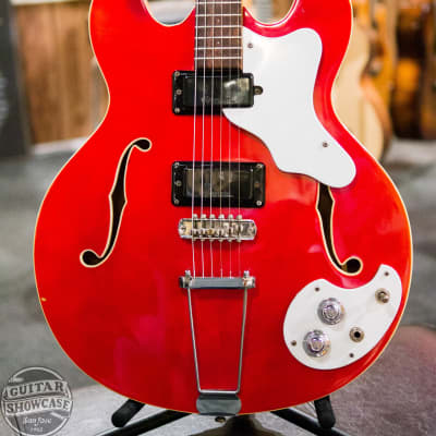 Mosrite Celebrity III Mark I 1966 {Trans Cherry} image 2