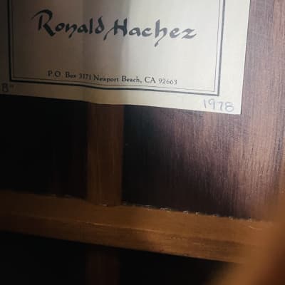 Ronald Hachez Classical 1978 image 2