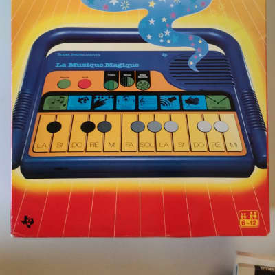 Texas Instruments La musique magique 1986 with original box, headphone & manual image 2