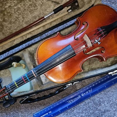 【2025年】高評価レビューアイテム特集 size 220 model Suzuki 1/10 case with 1992, Japan violin, 弦楽器