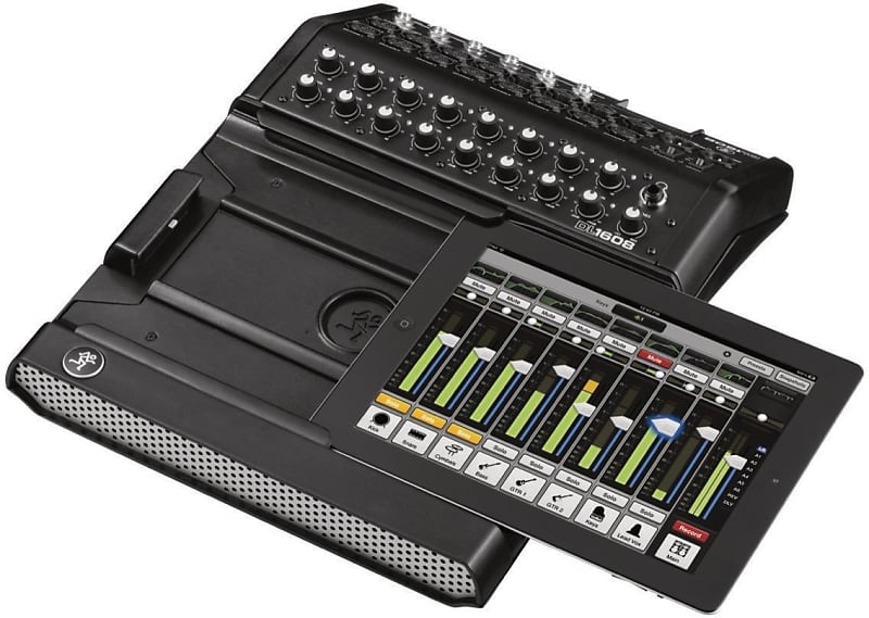 Mackie DL1608 16-Channel Wireless Digital Mixer with 30-Pin Connector