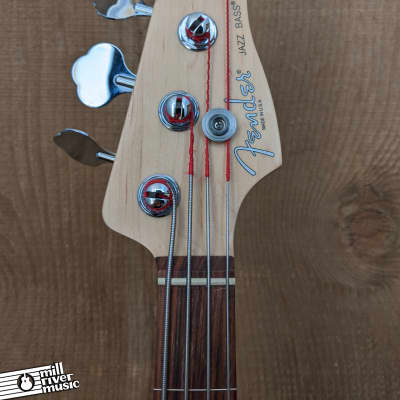 Fender Fretless Jazz Bass Guitar Sunburst USA Neck on MIM Body w/ Gig Bag image 7
