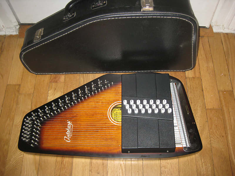 Oscar Schmidt Autoharp 21 Chords OS21C Case Ready to Play Reverb