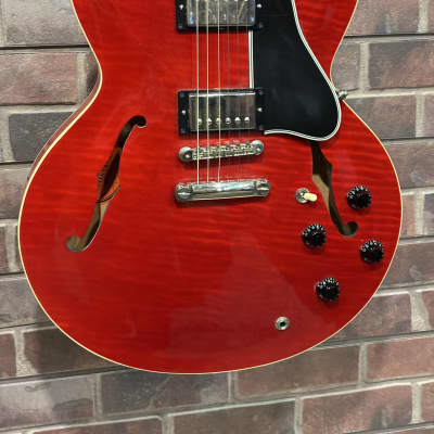 Gibson ES-335 1991年 1991 Gibson ES-335 Dot Reissue Vintage Sunburst | Guitar Chimp