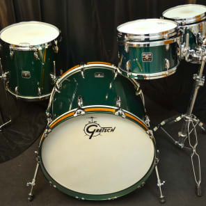 Gretsch 22/10/12/14" Steve Ferrone Drum Set - Caddy Green imagen 2