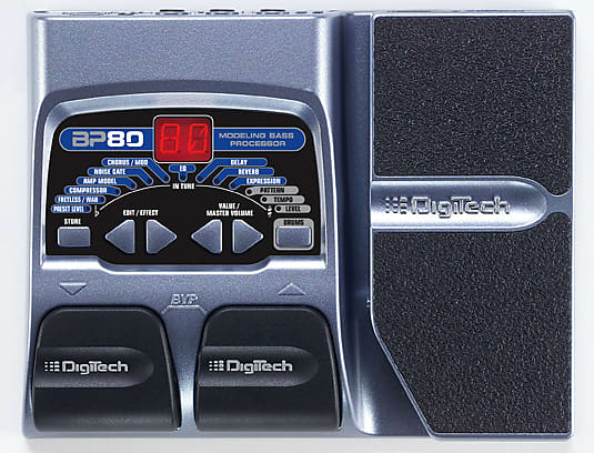 Digitech BP80 Multi-Effects Bass Pedal (Used) image 1