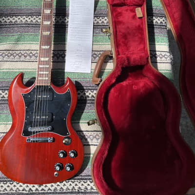 Gibson SG Standard P-90 T 2016 - Heritage Cherry image 13