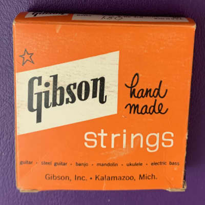 Vintage 1950s Gibson Hi FI FLAT WOUND GUITAR Strings rare image 10