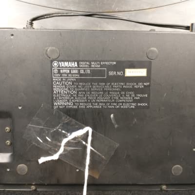 Yamaha REX50 Digital Multi Effector image 6