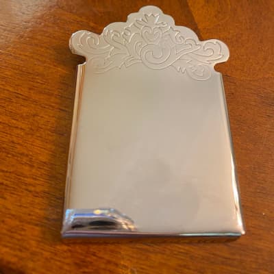 Generic Mandolin Silver Tailpiece Cover image 1