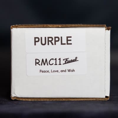 Real McCoy Custom RMC11 Wah-Wah Pedal  Purple Sparkle image 6