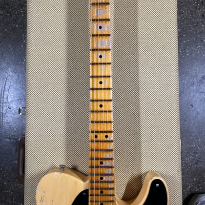Fender Custom Shop Limited Edition 70th Anniversary Broadcaster Heavy Relic 2020 - Aged Nocaster Blonde image 5