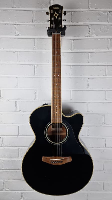 Yamaha Compass Series CPX700 BL Black Electro Acoustic | Reverb UK