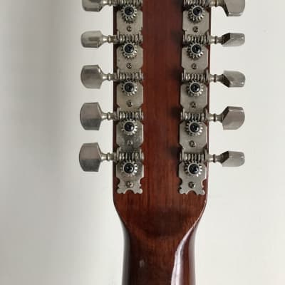 1970 Dixon Model 386 12-String Acoustic - Natural | Reverb