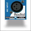 New Radial Engineering PowerPre Power Pre Preamp 500 Series Preamp Module Vox EQ