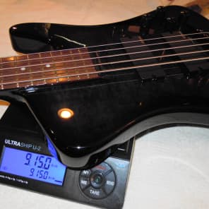 Spector REX 5 PRO Neck-Thru Bass in Black Stain Gloss - FREE