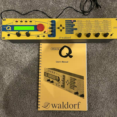 Waldorf Micro Q Rackmount Synthesizer 1999 - 2011 - Yellow