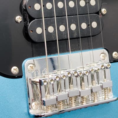 Squier Tom DeLonge Inspired Bullet Stratocaster - Ice Blue image 5