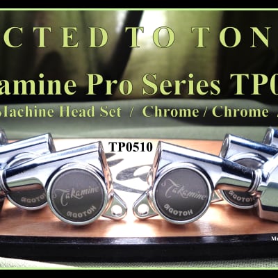 Takamine Pro Series TP0510 12 String Machine Head Set Chrome / Chrome  /  JJ325SRC-12 image 2
