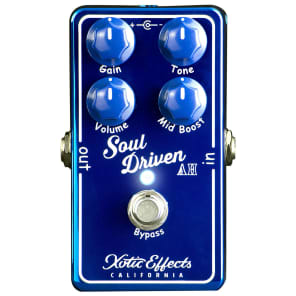 Xotic Soul Driven Overdrive | Reverb Canada