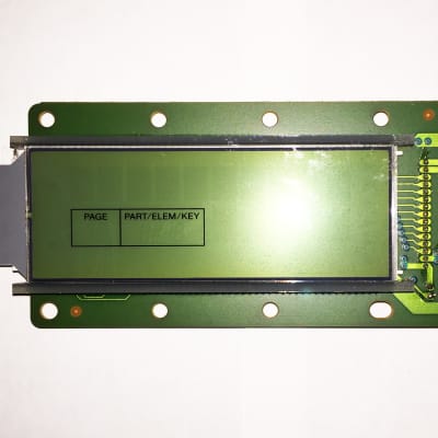 Original YAMAHA S-08 Synthesizer LCD Display. Works Great !...