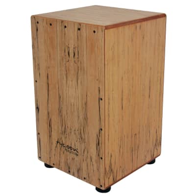 Tycoon Percussion Legacy Series Spalted Maple Cajon image 2