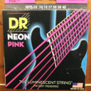 DR Strings NEON Pink NPE-10 10-46 Coated Electric Guitar Strings