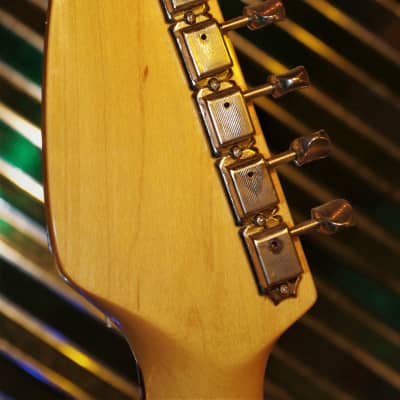 Phantom Phantom Brian Jones Memorabilia Guitar.  Art.  VOX style. ONLY ONE. Collectible.  2005 Collage image 23