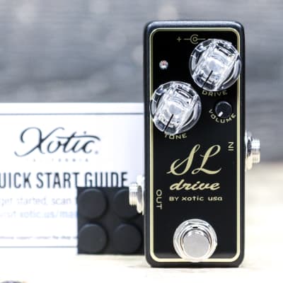 Xotic Effects SL Drive Woody and Organic Amp-Like Compact Overdrive Effect Pedal image 9