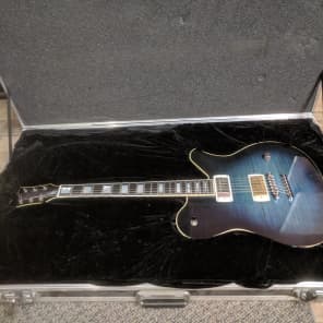 First Act Custom Shop "Fat" Sheena Trans Blue MIA one-off custom guitar image 9