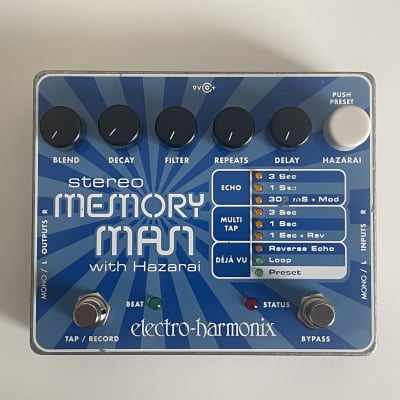 Electro-Harmonix Stereo Memory Man with Hazarai Delay/Looper