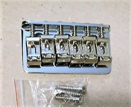 Genuine Fender Vintage Brass Telecaster Tele Bridge Saddles - 3 Saddles  w/Screws