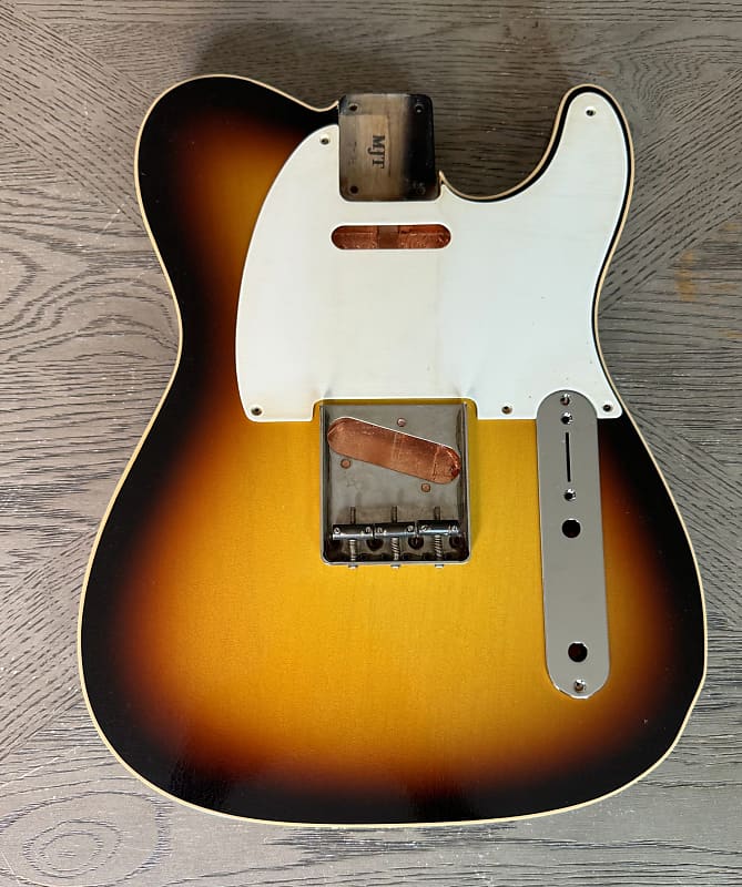 MJT VTT Double-Bound Telecaster Body - Alder - NITRO - 3