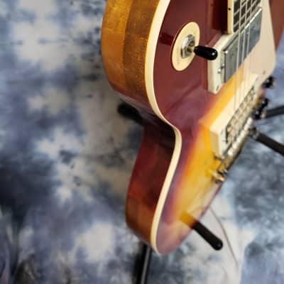 Video Demo Vintage 1973 Electra Model 2245 Super Rock Japan Les Paul Style Pro Setup New Strings New Hard Shell Case image 8