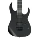 Ibanez RGIXL7 Iron Label 7-String Electric Guitar - Black Flat